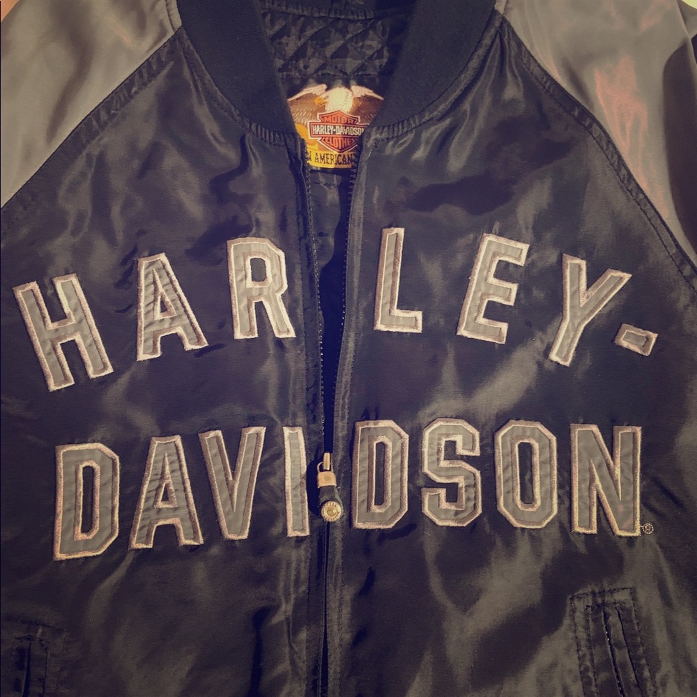 Harley Davidson 100 Year Anniversary Bomber Jacket